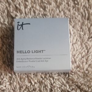 IT Cosmetics Hello Light Anti-Aging Radiance Powder Luminizer - Silver
